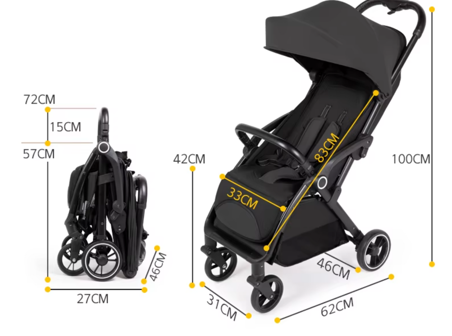 Carriola Snuzzi Marigold