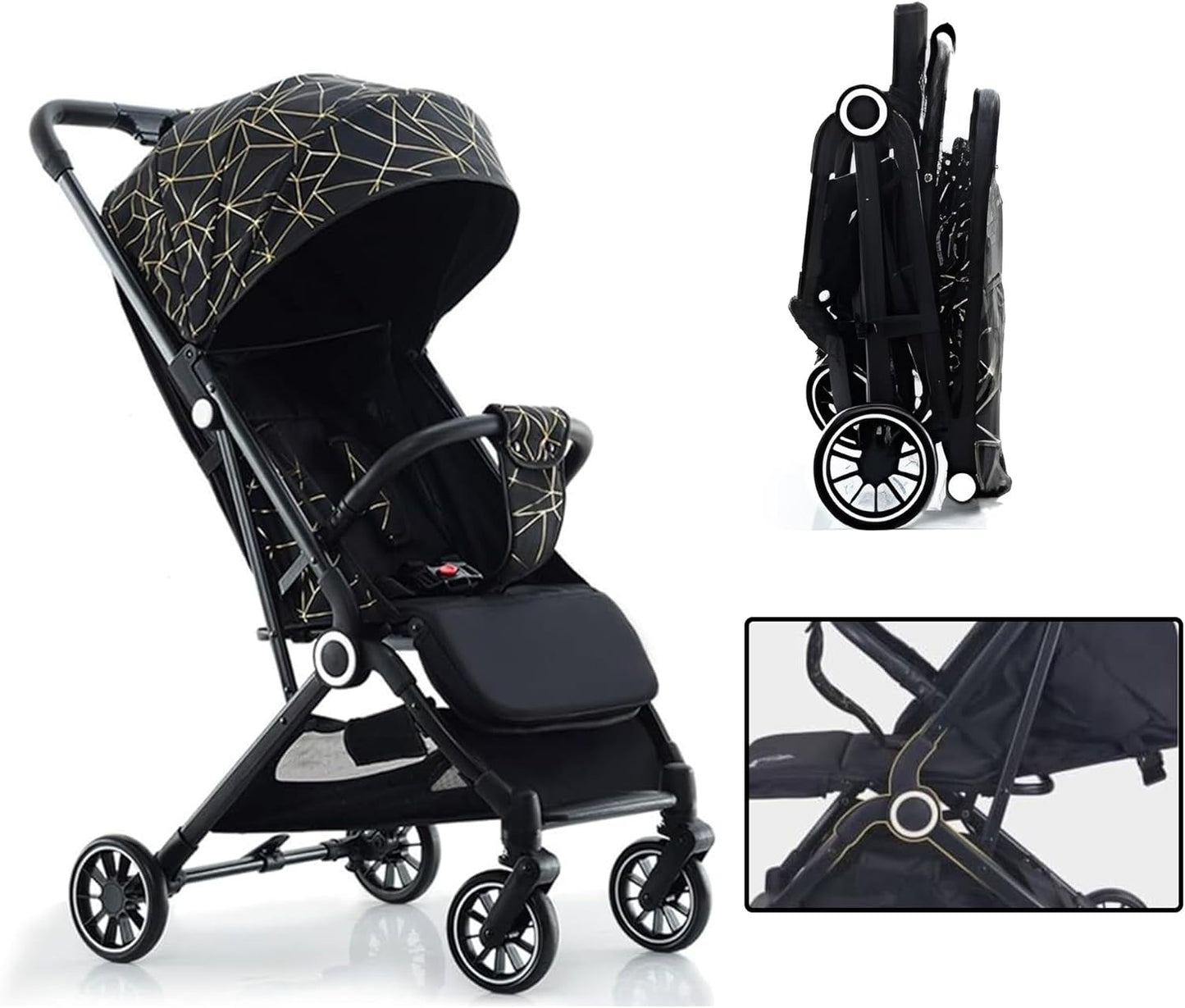 Carriola Canna -Carriola para bebé compacta de paseo