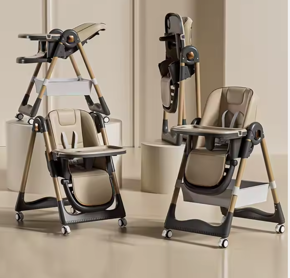 Silla alta reclinable