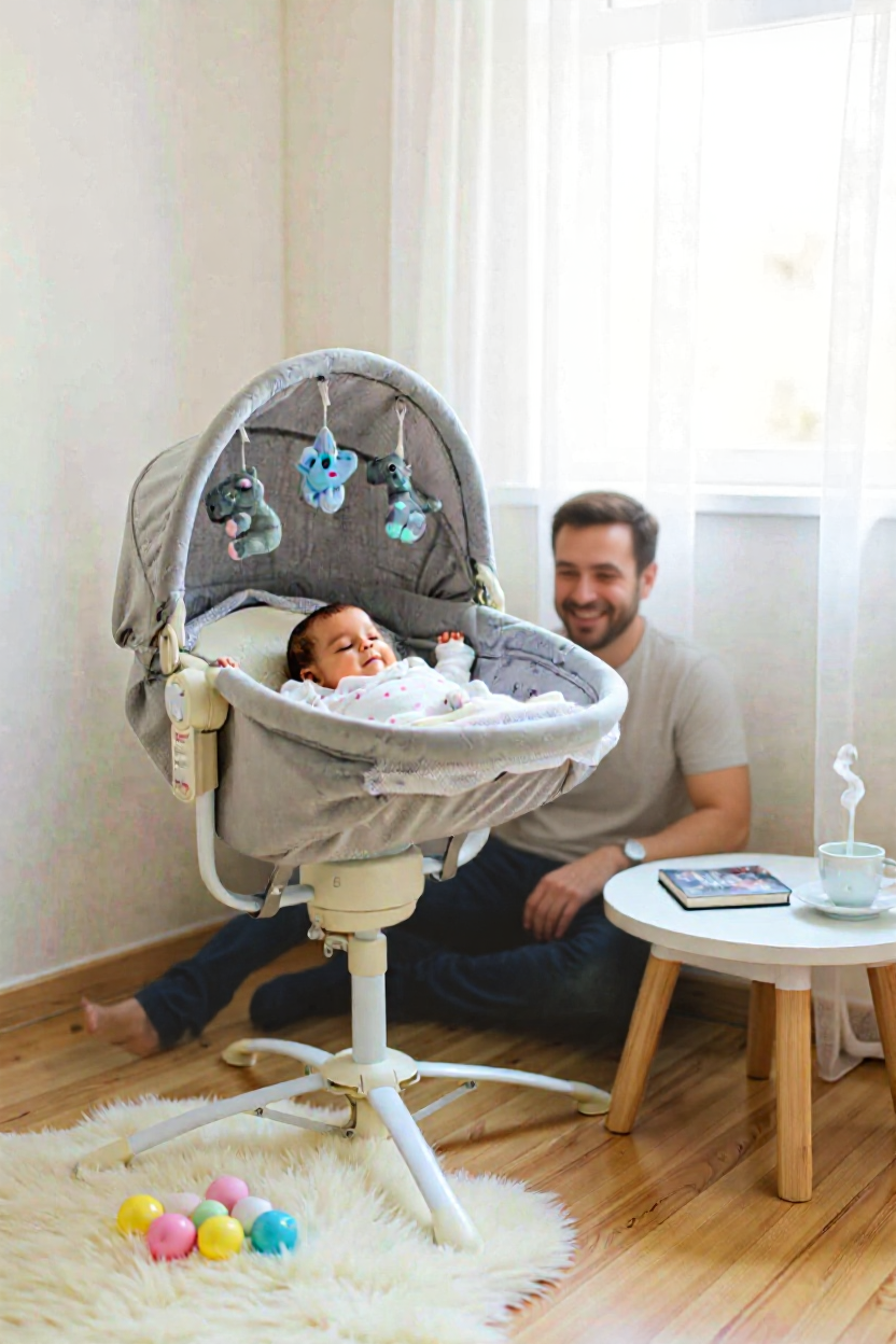 Duerme & Crece: Cuna Inteligente 4 en 1