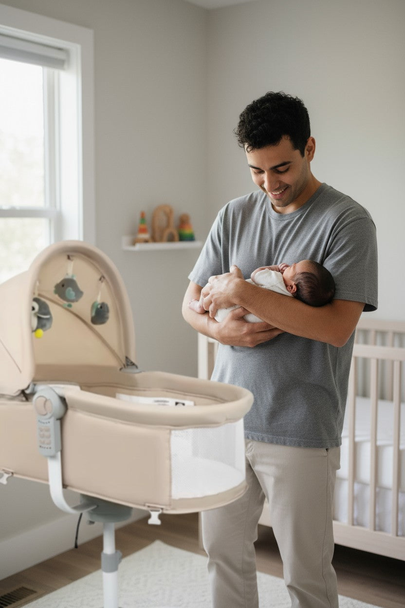 Duerme & Crece: Cuna Inteligente 4 en 1